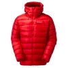 Montane Men's Anti-Freeze XT Hooded Down Jacket in Adrenaline Red