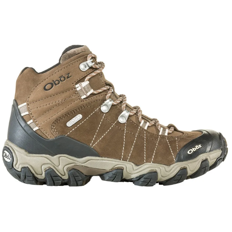 Oboz Women's Bridger Mid Bdry - Wide - Walnut