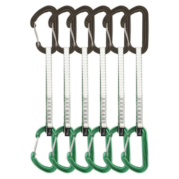 DMM Spectre Quickdraw - 6 Pack in 18cm Matt Grey / Green