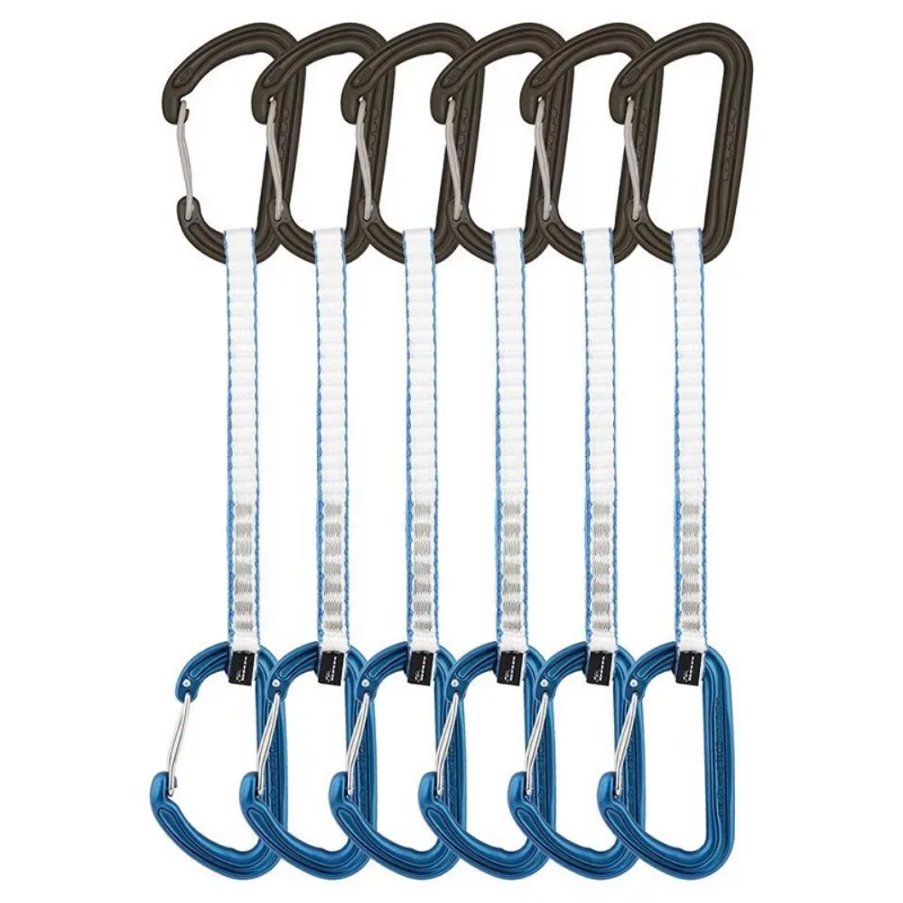DMM Spectre Quickdraw - 6 Pack in 18cm Matt Grey / Blue