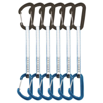 DMM Spectre Quickdraw - 6 Pack in 18cm Matt Grey / Blue