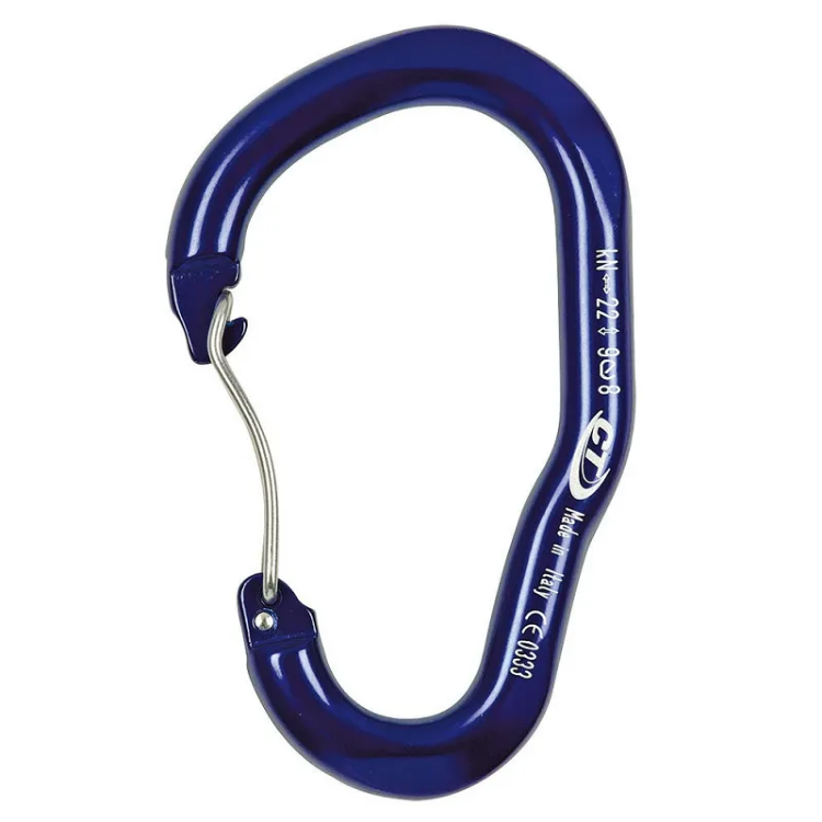 Climbing Technology Kayak Karabiner in Blue