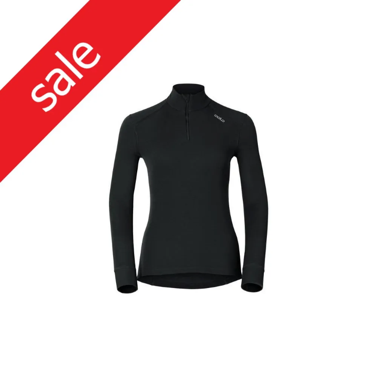 Odlo Active Originals Warm Shirt L/S Turtle Neck 1/2 Zip Women's - sale