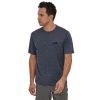Patagonia Men's Capilene Cool Daily Graphic Shirt '73 Skyline in Smoulder Blue X-Dye