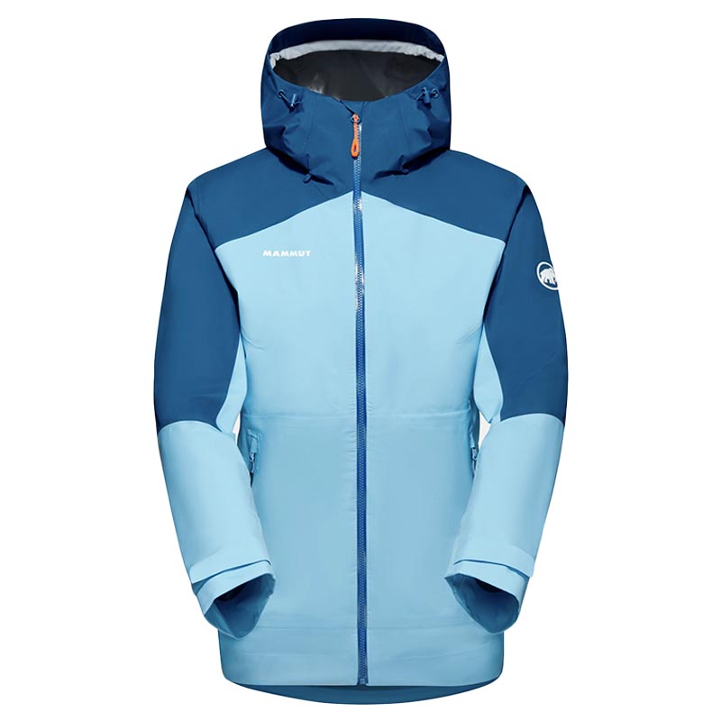 Mammut Convey Tour HS Hooded Jacket Women In Cool Blue Deep Ice