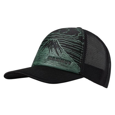 Mammut Crag Cap Fujiyama in Black Dark Jade