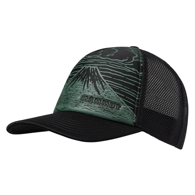 Mammut Crag Cap Fujiyama in Black Dark Jade