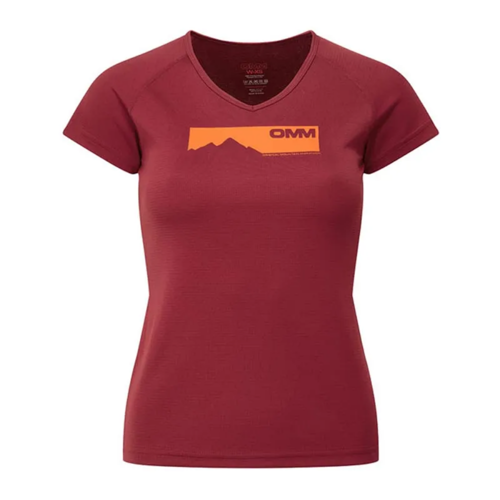 OMM Ltd Bearing Tee S/S Women's in Red