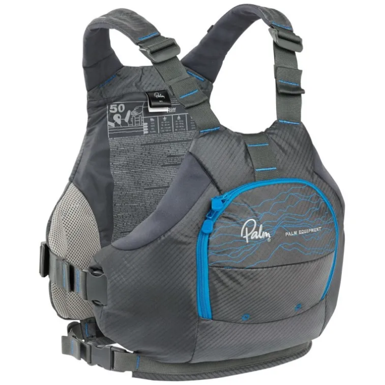 Palm Riff PFD - Jet Grey 