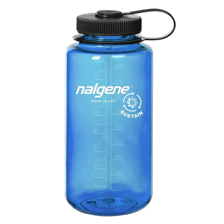 Nalgene Wide Mouth Tritan 1L Sustain - Slate Blue