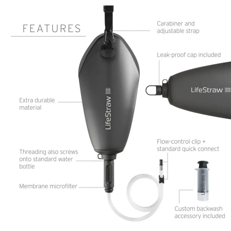 LifeStraw Peak Series Gravity Filter System 3 Litre
