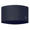 Buff Coolnet UV Wide Headband - Solid Night Blue
