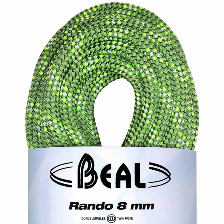 Beal Rando 8mm Walkers Rope in Standard Green