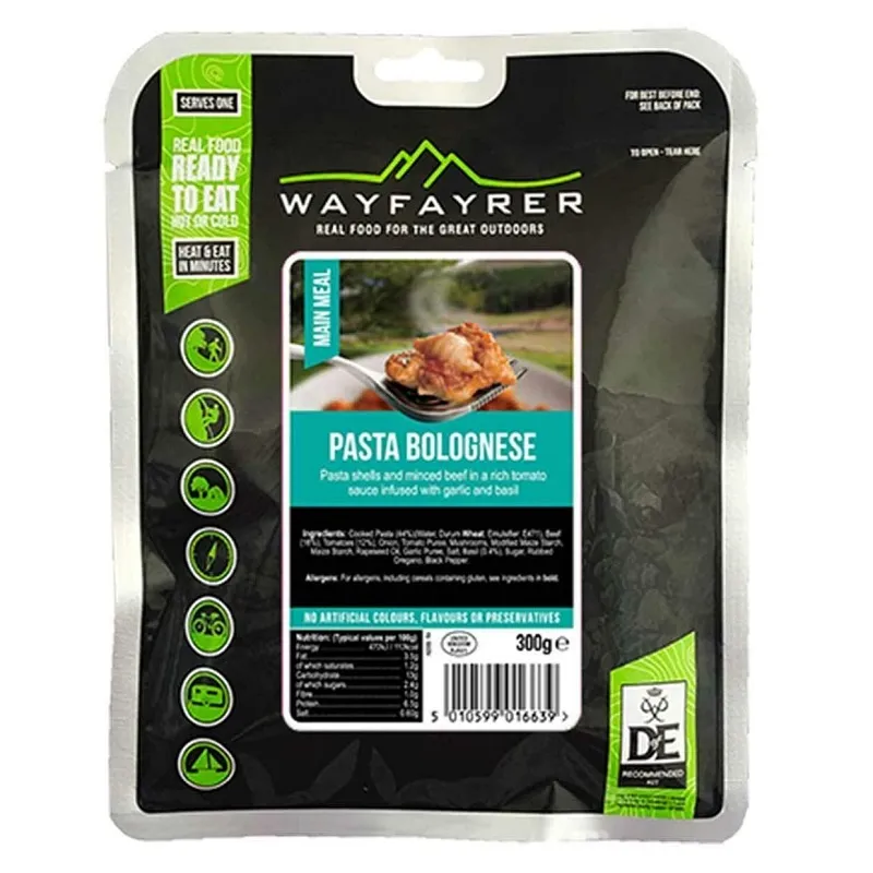 Wayfayrer Main Meal Pasta & Bolognese