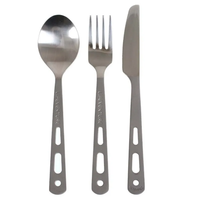 Lifeventure Titanium Cutlery Set