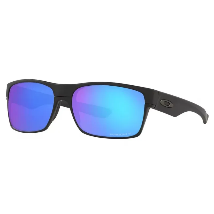 Oakley Twoface in Matte Black / PrizmSapphire Polarized