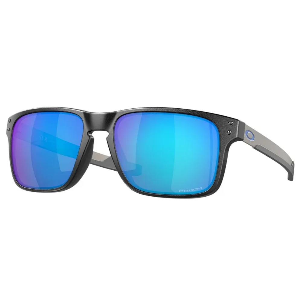 Oakley Holbrook Mix in Steel / Prizm Sapphire Polarized