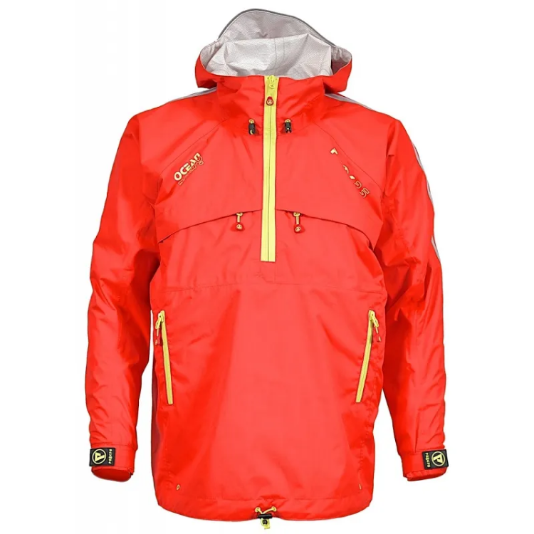 Peak PS Ocean Bothy Jacket in Red / Lime