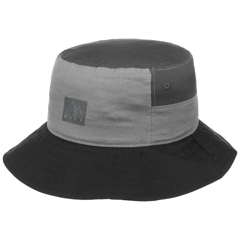 Buff Sun Bucket Hat in Hak Grey
