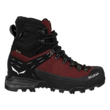 Salewa Ortles Ascent Mid GTX Women's in Red Syrah / Black