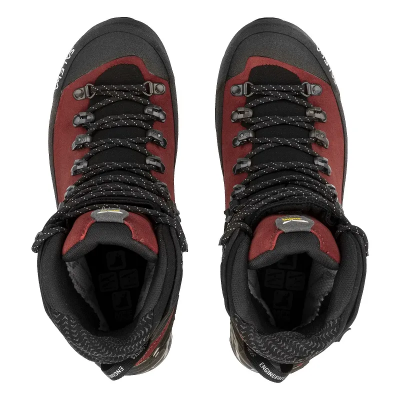 Salewa Ortles Ascent Mid GTX Women's in Red Syrah / Black