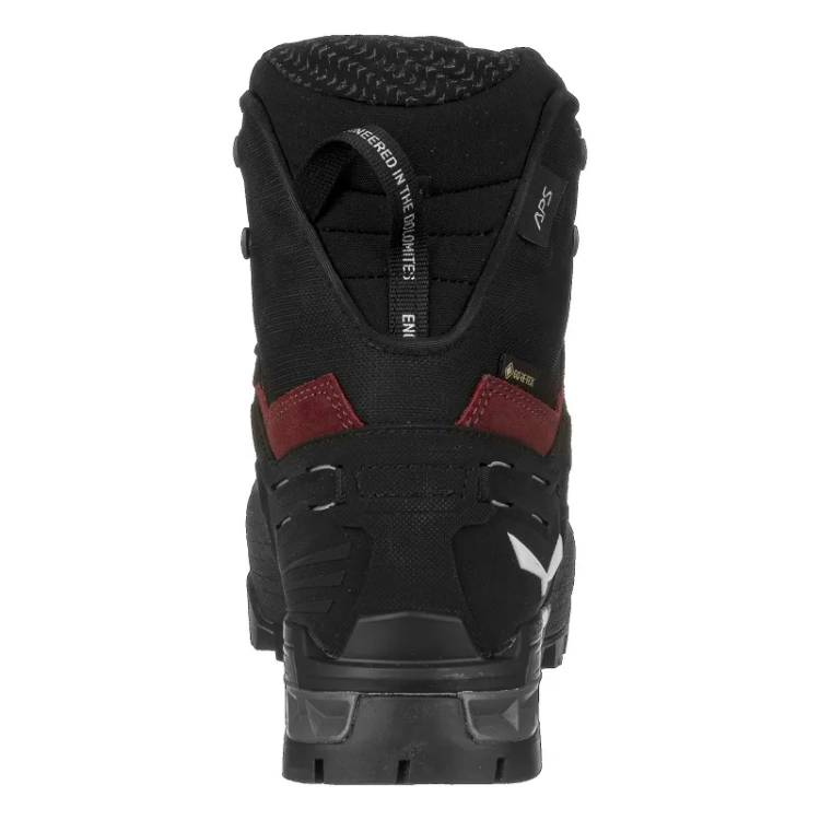 Salewa Ortles Ascent Mid GTX Women's in Red Syrah / Black