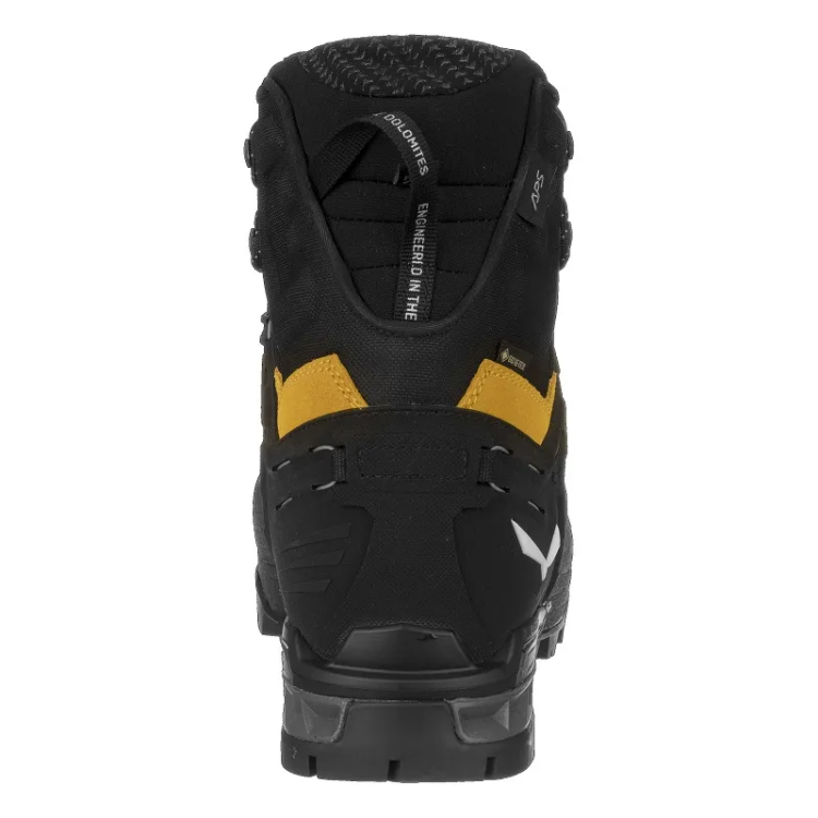 Salewa Ortles Ascent Mid GTX Men's in Yellow Gold / Black