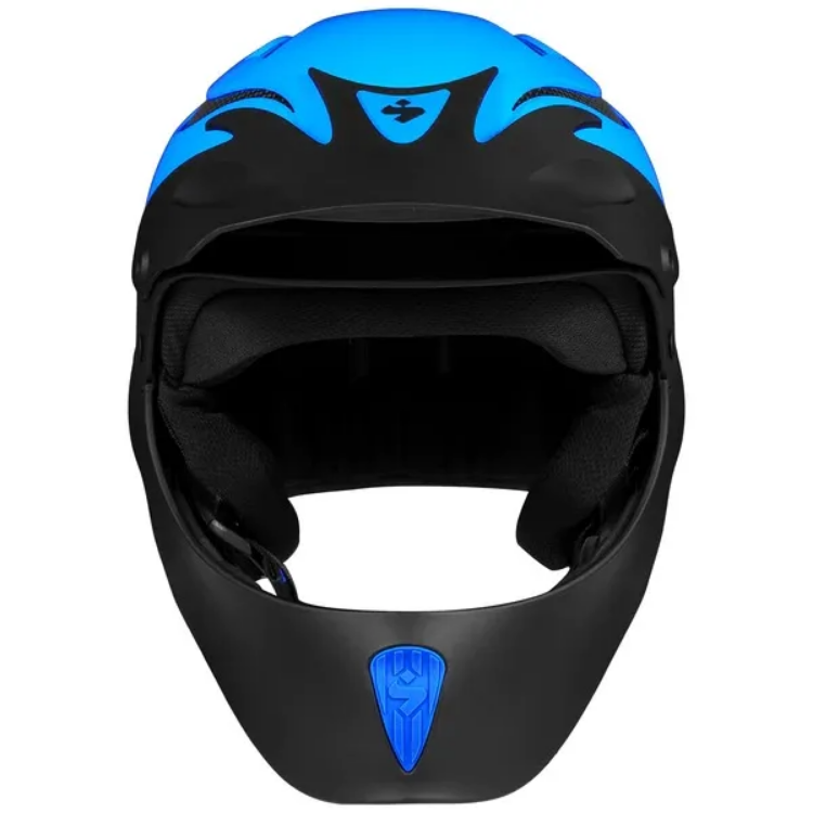 Sweet Protection Rocker Full Face Helmet - Neon Blue