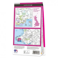 Ordnance Survey Landranger 1:50 000 Laminated 158 - Tenby & Pembroke