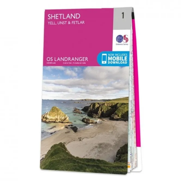 Ordnance Survey Landranger 1:50 000