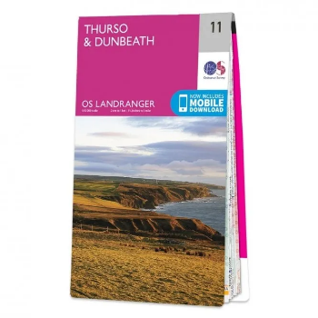 Ordnance Survey Landranger 1:50 000 - 11 - Thurso & Dunbeath