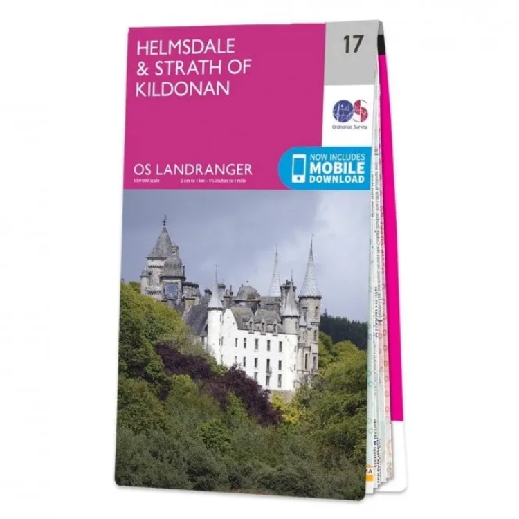 Ordnance Survey Landranger 1:50 000 - 17 - Helmsdale