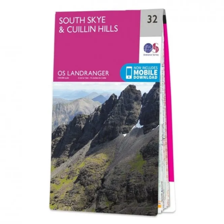 Ordnance Survey Landranger 1:50 000 - 32 - South Skye