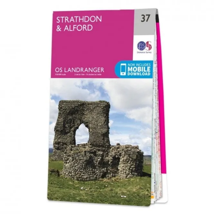 Ordnance Survey Landranger 1:50 000 - 37 - Strathdon