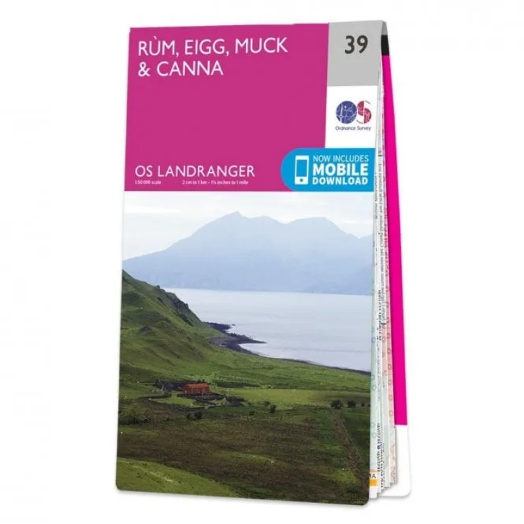 Ordnance Survey Landranger 1:50 000 - 39 - Rhum & Eigg