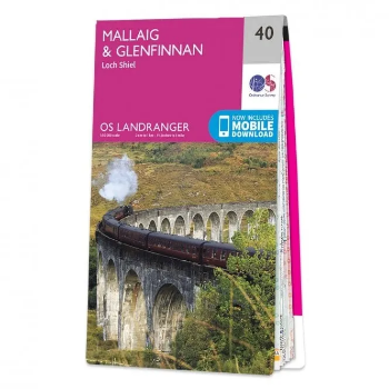 Ordnance Survey Landranger 1:50 000 - 40 - Loch Shiel