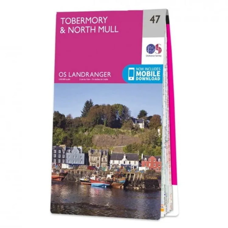 Ordnance Survey Landranger 1:50 000 - 47 - Tobermory & North Mull