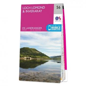 Ordnance Survey Landranger 1:50 000 - 56 - Loch Lomond & Inverary 