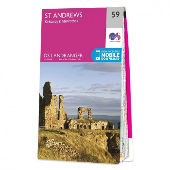 Ordnance Survey Landranger 1:50 000 - 59 - St.Andrews & Kirkcaldy