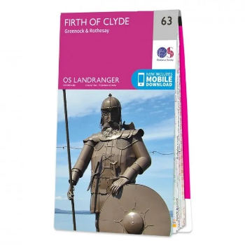 Ordnance Survey Landranger 1:50 000 - 63 - Firth of Clyde