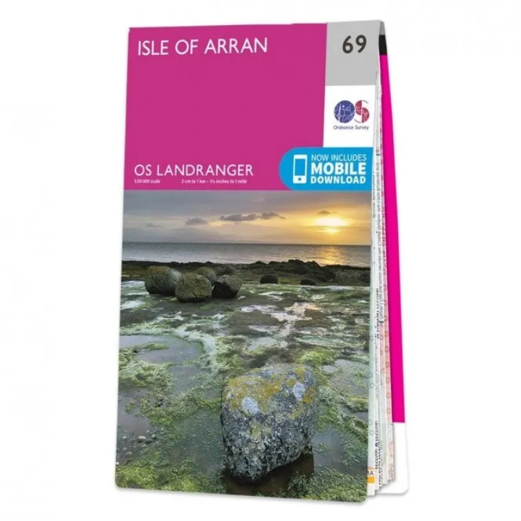 Ordnance Survey Landranger 1:50 000 - 69 - Isle of Arran