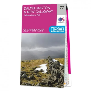 Ordnance Survey Landranger 1:50 000 - 77 - Dalmellington to New Galloway