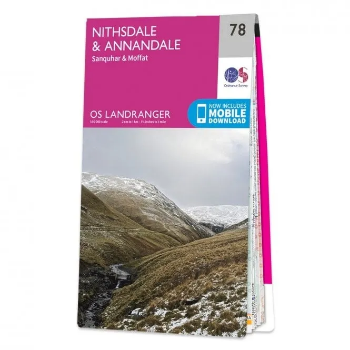 Ordnance Survey Landranger 1:50 000 - 78 - Nithsdale & Annandale