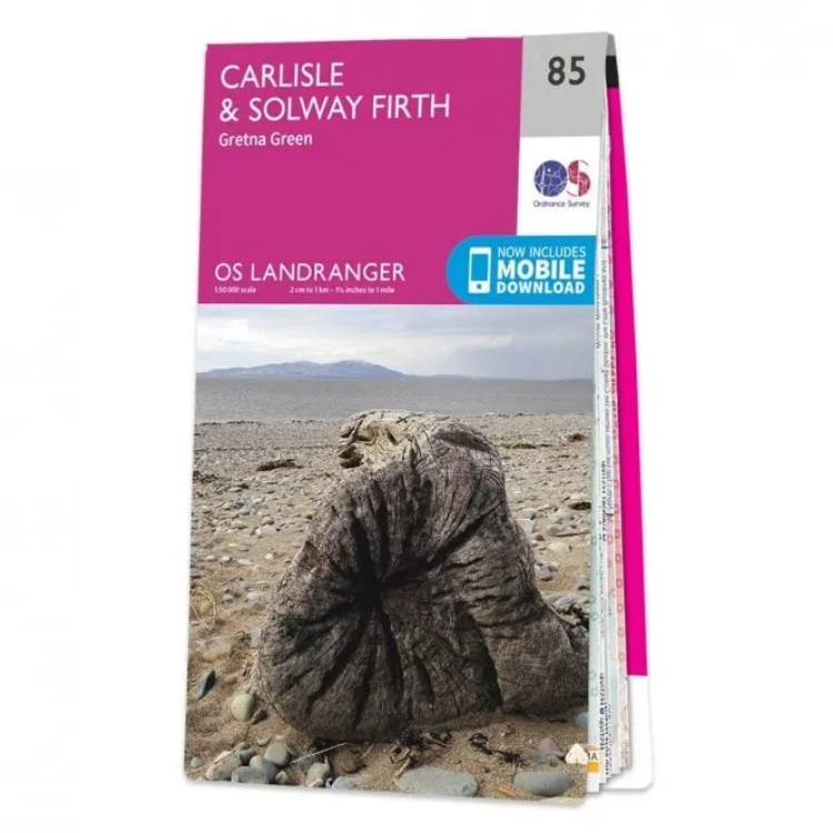 Ordnance Survey Landranger 1:50 000 - 85 - Carlisle & Solway Firth