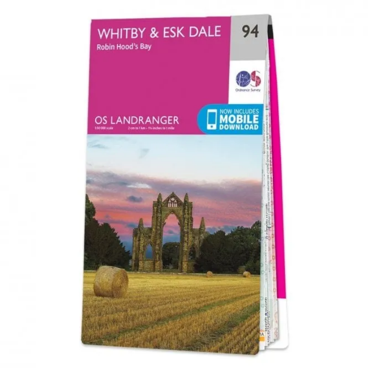Ordnance Survey Landranger 1:50 000 - 94 - Whitby