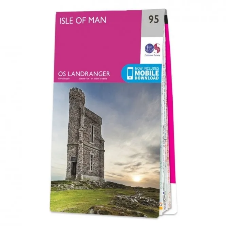 Ordnance Survey Landranger 1:50 000 - 95 - Isle of Man