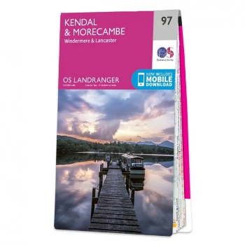 Ordnance Survey Landranger 1:50 000 - 97 - Kendall & Morecambe