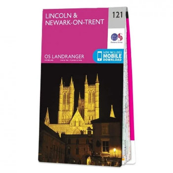Ordnance Survey Landranger 1:50 000 - 121 - Lincoln