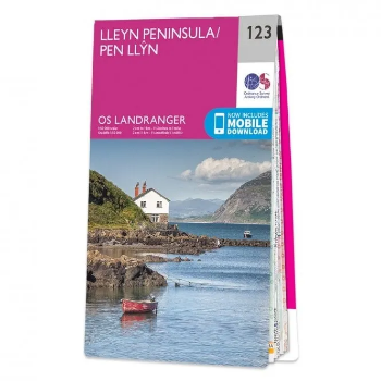 Ordnance Survey Landranger 1:50 000 - 123 - Lleyn Peninsula