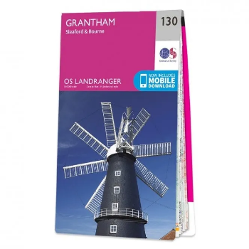 Ordnance Survey Landranger 1:50 000 - 130 - Grantham